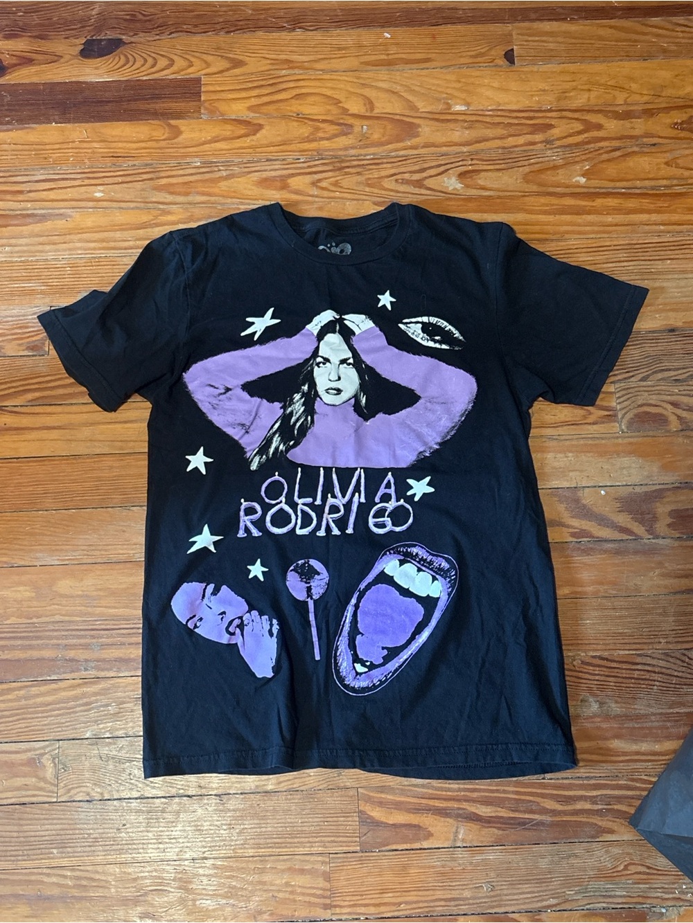 Olivia Rodrigo Merch Tee- Purple Print